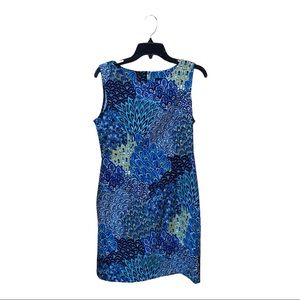 elegant multicolored dress